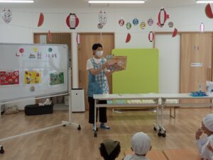 食育＆フルーツラッシー🍌